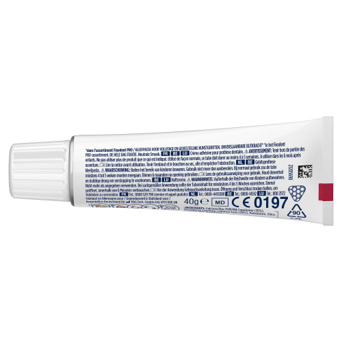 Fixodent Pro Plus Crème Adhésive 40 g Tenue Imbattable