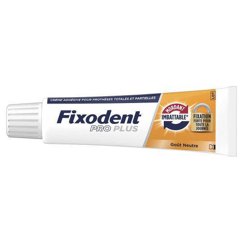 Fixodent Pro Plus Crème Adhésive 57g Adhérence Confort Optimal