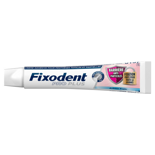 Fixodent Pro Plus Crème Adhésive 40g Tenue Parfaite Fraîcheur