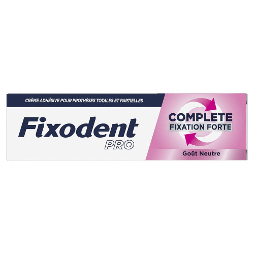 Fixodent Pro Complete Crème 47g Fixation Forte Confort Optimal