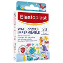 Elastoplast Waterproof Enfant 20 pansements imperméables réconfortants