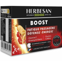 Herbesan Boost Fatigue Défense Énergie 30 comprimés Vitalité Durable
