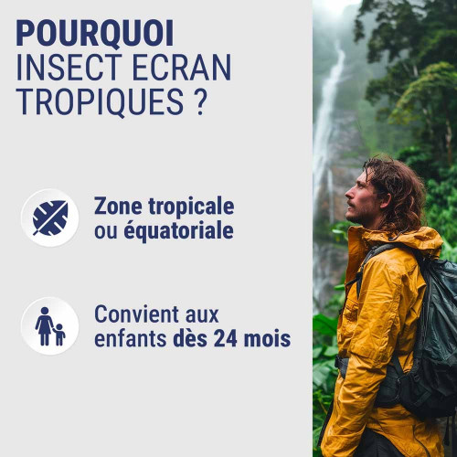 Insect Ecran Tropiques Anti-moustiques Spray 2 x 75ml 