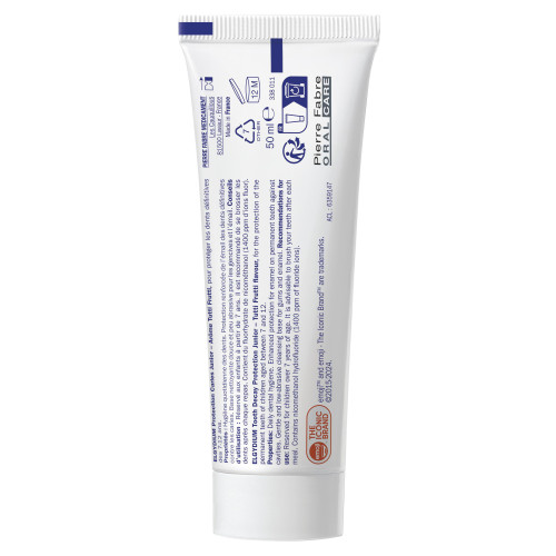Elgydium Gel Dentifrice Junior 50ml Protection Caries Tutti Frutti