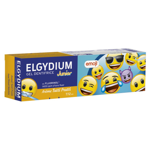 Elgydium Gel Dentifrice Junior 50ml Protection Caries Tutti Frutti