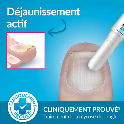 Excilor Mycose Ongle Traitement 4ml Déjaunissement Actif Pharma360