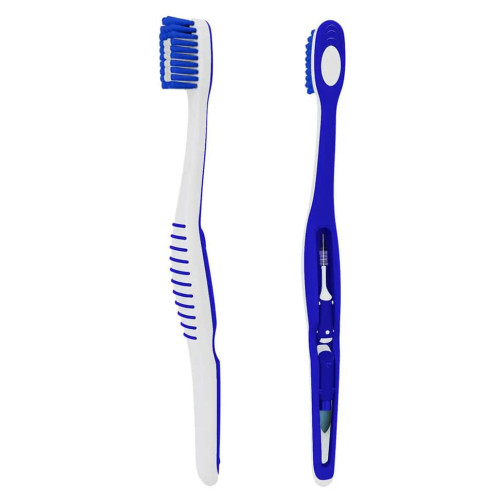 Elgydium Brosse à dents 4 en 1 Souple Kit - Pratique et Efficace