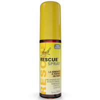 FLEURS DE BACH Rescue Spray Sans Alcool 20 ml Bien-être Émotionnel