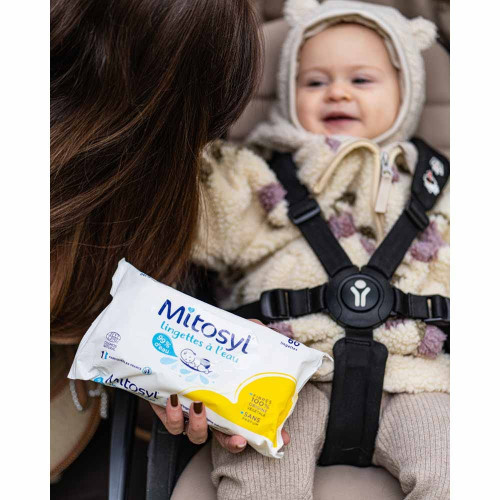 Mitosyl Lingettes à l'Eau 240+60 Nettoyage Doux Bébé - Pharma360