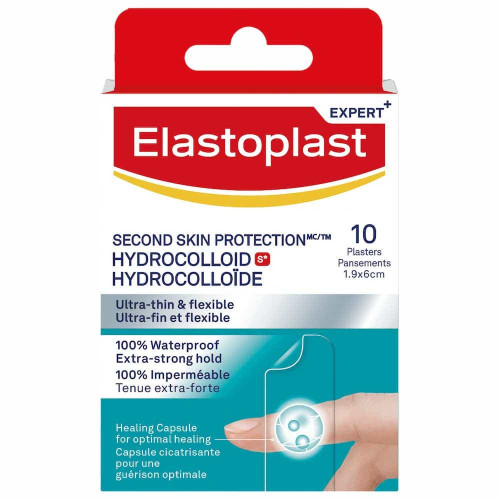 Elastoplast Second Skin Protection 10 pansements cicatrisation rapide