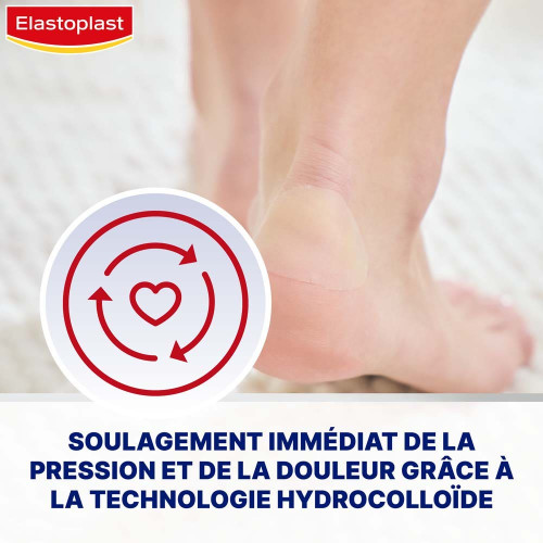 Elastoplast Blister Plaster 5 Pansements Soulage Ampoules Talons