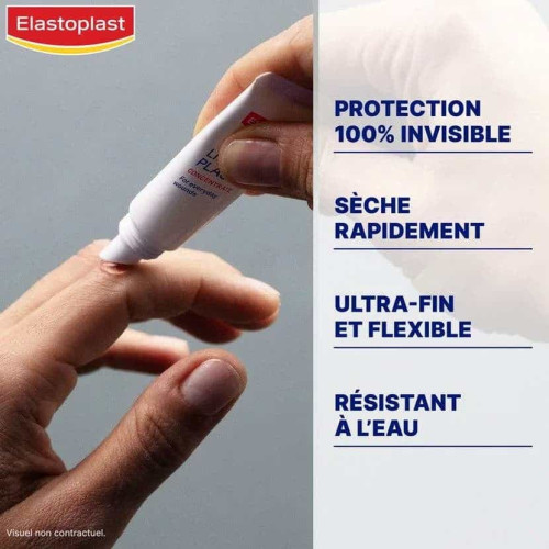 Elastoplast Pansement Liquide 10 ml Protection Invisible Imperméable
