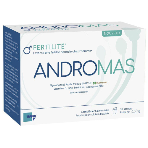 Effik Andromas 150g Fertilité Masculine Naturelle - Pharma360