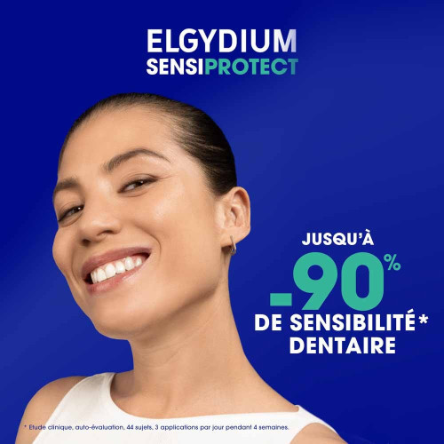 Dentifrice Elgydium : Soulagement dents sensibles -90% en 1 mois