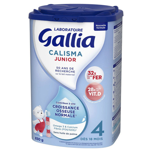Lait croissance Gallia Junior - Développement cérébral dès 18 mois