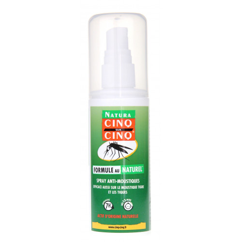 CINQ SUR CINQ Natura Spray Anti-Moustiques Naturel-6836 CINQ SUR CINQ Natura Spray Anti-Moustiques Naturel-6836