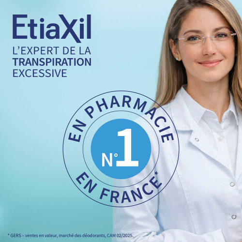 ETIAXIL Anti-Transpirant Lait Corps : Protection 72h Peaux Sensibles