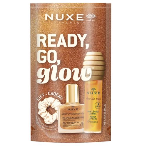 Rêve de Miel Soin Lèvres au Miel 10 ml + Huile Prodigieuse Or 10 ml + un Chouchou Offert