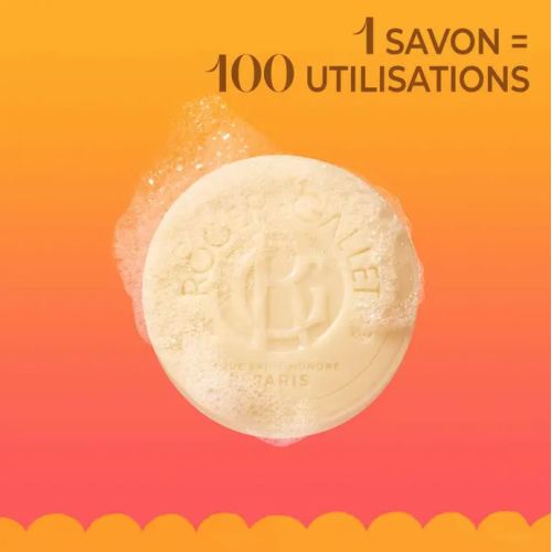 Coffret 3 Savons Bienfaisants Vanille soleil - Bois d'Orange - Néroli + Boîte à Savon Offerte