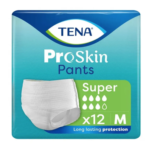 Culottes TENA ProSkin SUP : Protection anti-fuites jour/nuit, taille M