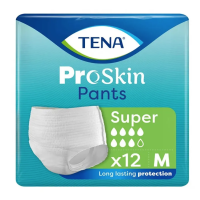 Culottes TENA ProSkin SUP : Protection anti-fuites jour/nuit, taille M