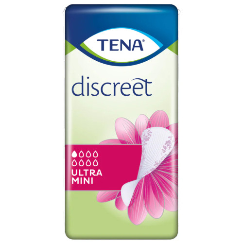 TENA Protec Urin Ultra Mini - 28 sacs : Absorption 92 ml, ultra fin