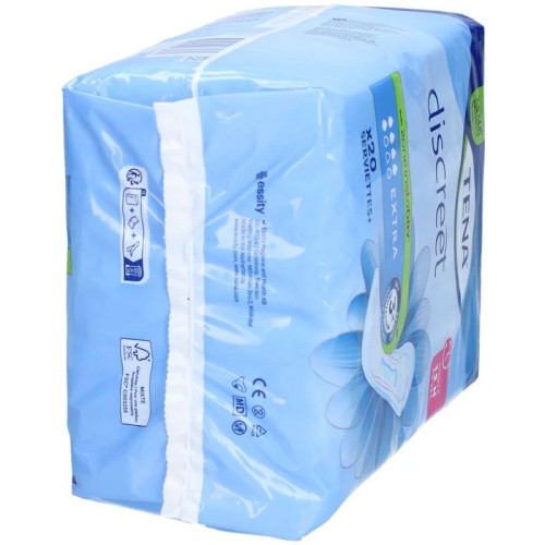TENA Discreet Extra : Protection urinaire modérée, 20 pièces