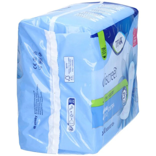 TENA Discreet Extra : Protection urinaire modérée, 20 pièces