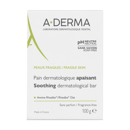 Pain Dermatologique ADERMA : Apaisant et hydratant pour peaux fragiles