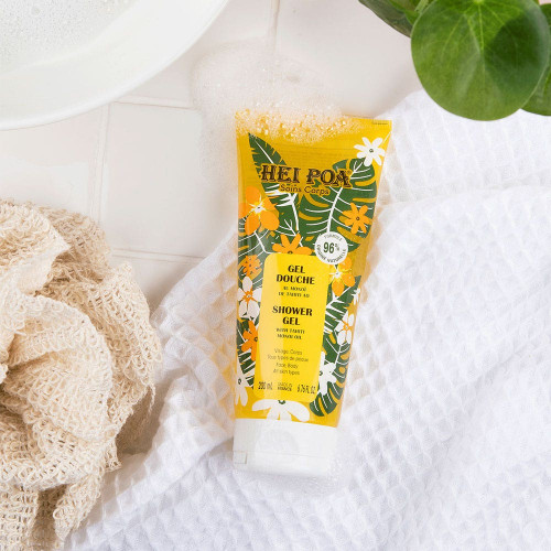 Gel Douche HEI POA Monoï AO - Hydratation Douceur Tahitienne 200ml