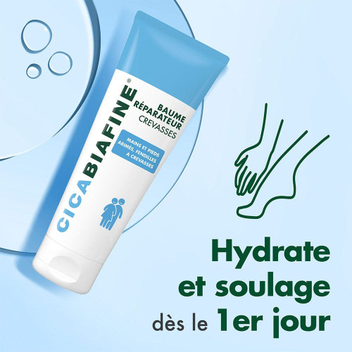 CICABIAFINE Baume Réparateur 50mL - Soulage et répare crevasses