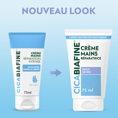 CICABIAFINE Crème Mains Réparation Intense 75mL - Apaise et répare sur