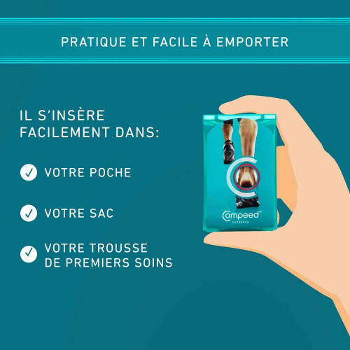 Compeed Pansement Ampoules Extrême 5 unités - Soulage et Cicatrise