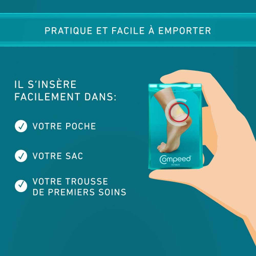 COMPEED Pansement Ampoules 5 unités - Soulage et cicatrise vite
