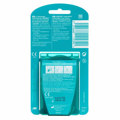 COMPEED Pansement Ampoules 6 unités - Soulage et Cicatrise vite