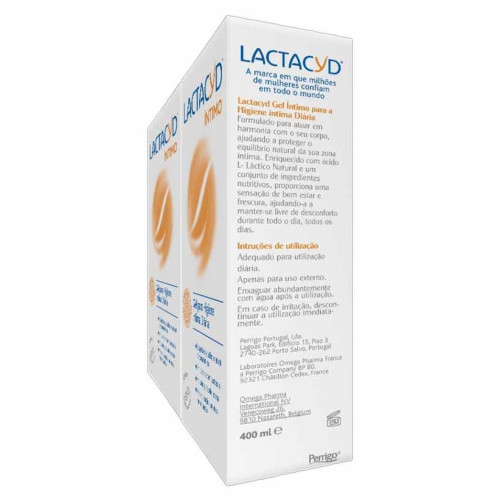Lactacyd Femina Soin Doux Intime 2x400ml - Nettoyage Délicat