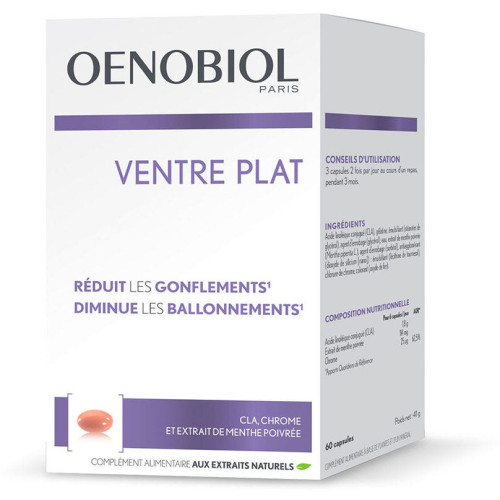 OENOBIOL FEMME 45+ Ventre Plat - Réduisez les gonflements