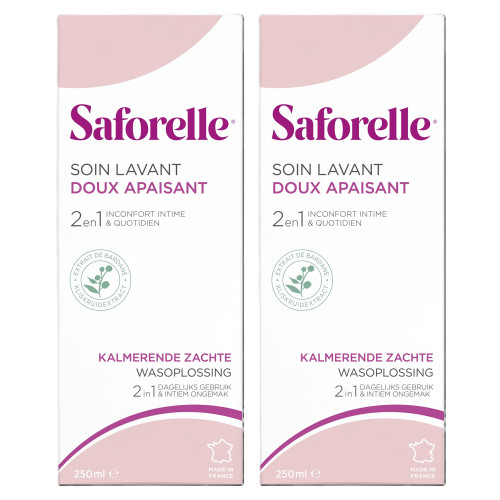 Saforelle Soin Lavant Doux 500ml - Apaise et Nettoie