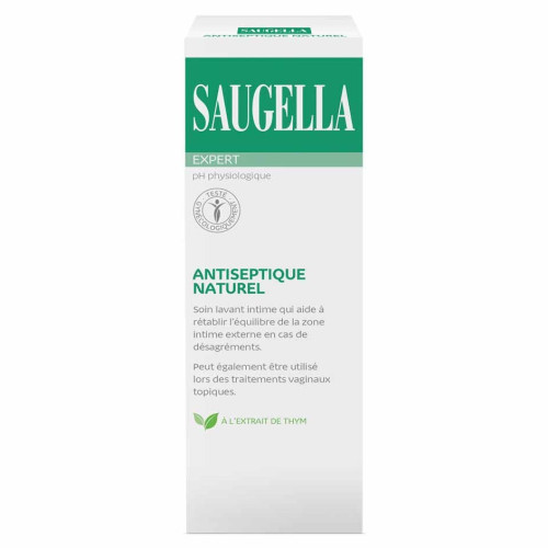 Saugella Antiseptique Naturel 250mL - Soulage Irritations