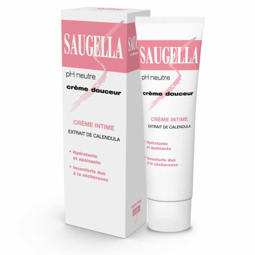 Saugella Crème Douceur 30mL - Apaise Irritations Femme