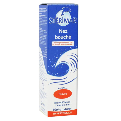STERIMAR Hypertonique Cuivre 100mL - Décongestion Nasale