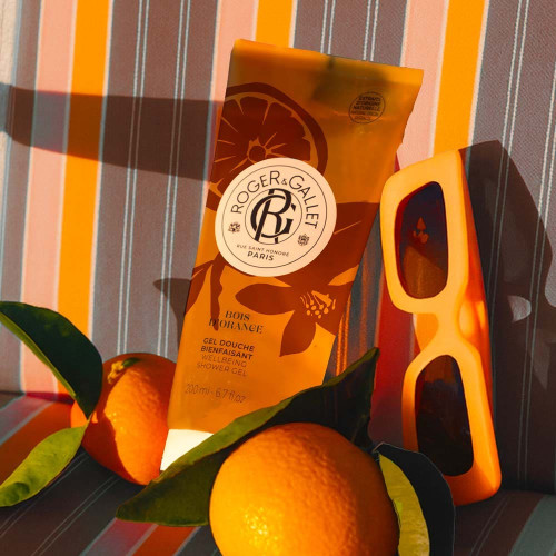 Gel Douche Bois d'Orange 200mL - Fraîcheur Tonifiante Sensuelle