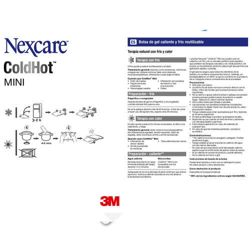 3M Nexcare Coldhot Mini 12x11cm - Soulage Douleurs