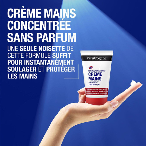 NEUTROGENA Crème Mains 2x50mL - Douceur et Protection Intense