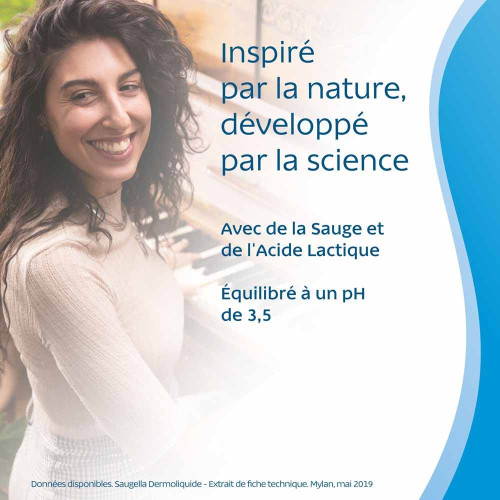 Saugella Dermoliquide 2x250mL - Hygiène Intime Douce Quotidienne