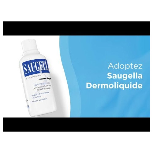 Saugella Dermoliquide 2x250mL - Hygiène Intime Douce Quotidienne