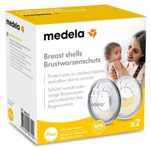MEDELA Protège-Mamelons Boite de 2 - Soulagement Douleurs Allaitement