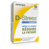 SYNERGIA D-Stress 80 Comprimés - Réduit Fatigue et Stress