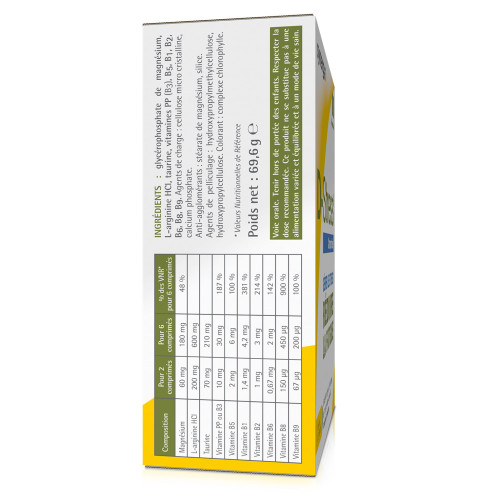 SYNERGIA D-Stress 80 Comprimés - Réduit Fatigue et Stress