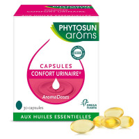 Phytosun Aroms Aromadoses 30 Capsules - Confort Urinaire Optimisé